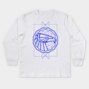 Geometric Atreides Kids Long Sleeve T-Shirt